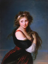 Portrait of Hyacinthe-Gabrielle Roland